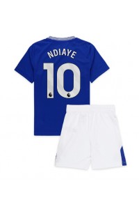 Everton Iliman Ndiaye #10 Babytruitje Thuis tenue Kind 2024-25 Korte Mouw (+ Korte broeken)